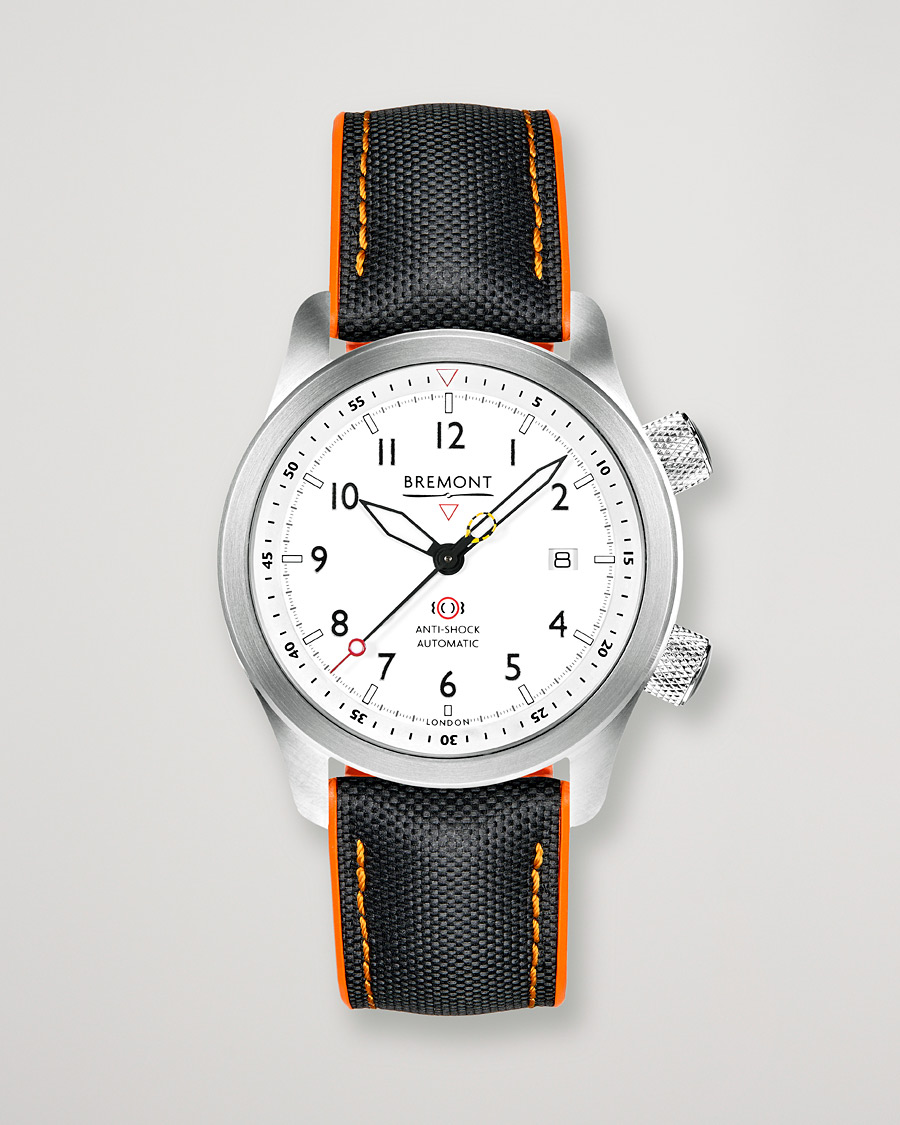 Miehet | Fine watches | Bremont | MBII Pilot Watch 43mm White Dial
