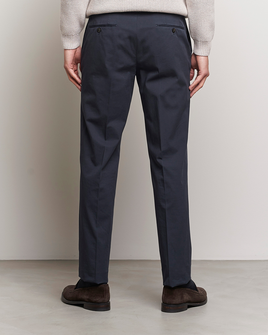 Mies | Housut | Incotex | Regular Fit Comfort Chinos Navy