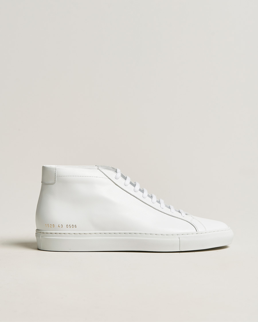 Miehet |  | Common Projects | Original Achilles Leather High Sneaker White