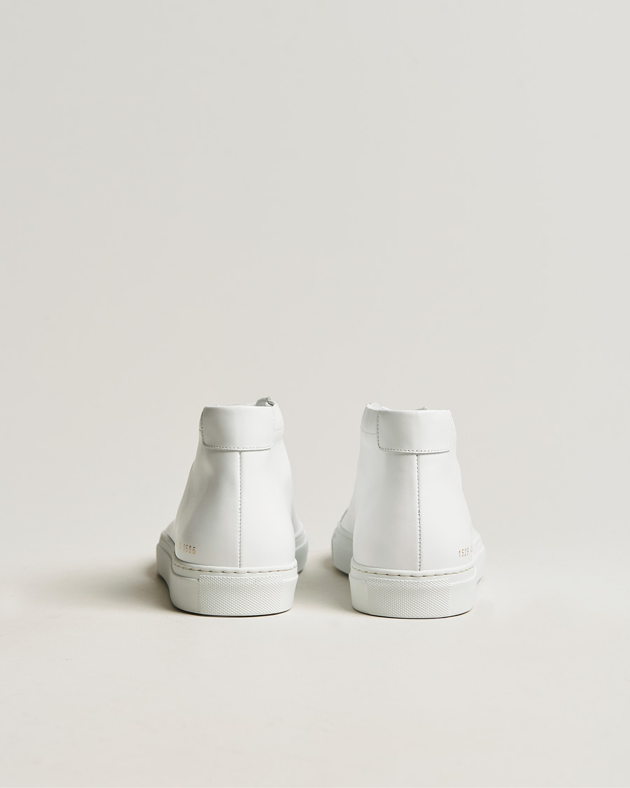 Mies | Common Projects Original Achilles Leather High Sneaker White | Common Projects | Original Achilles Leather High Sneaker White