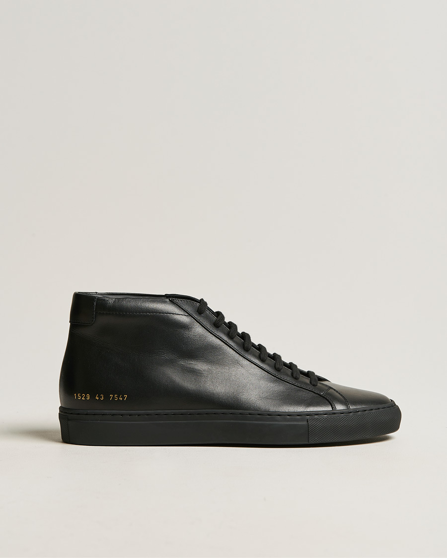 Miehet |  | Common Projects | Original Achilles Leather High Sneaker Black