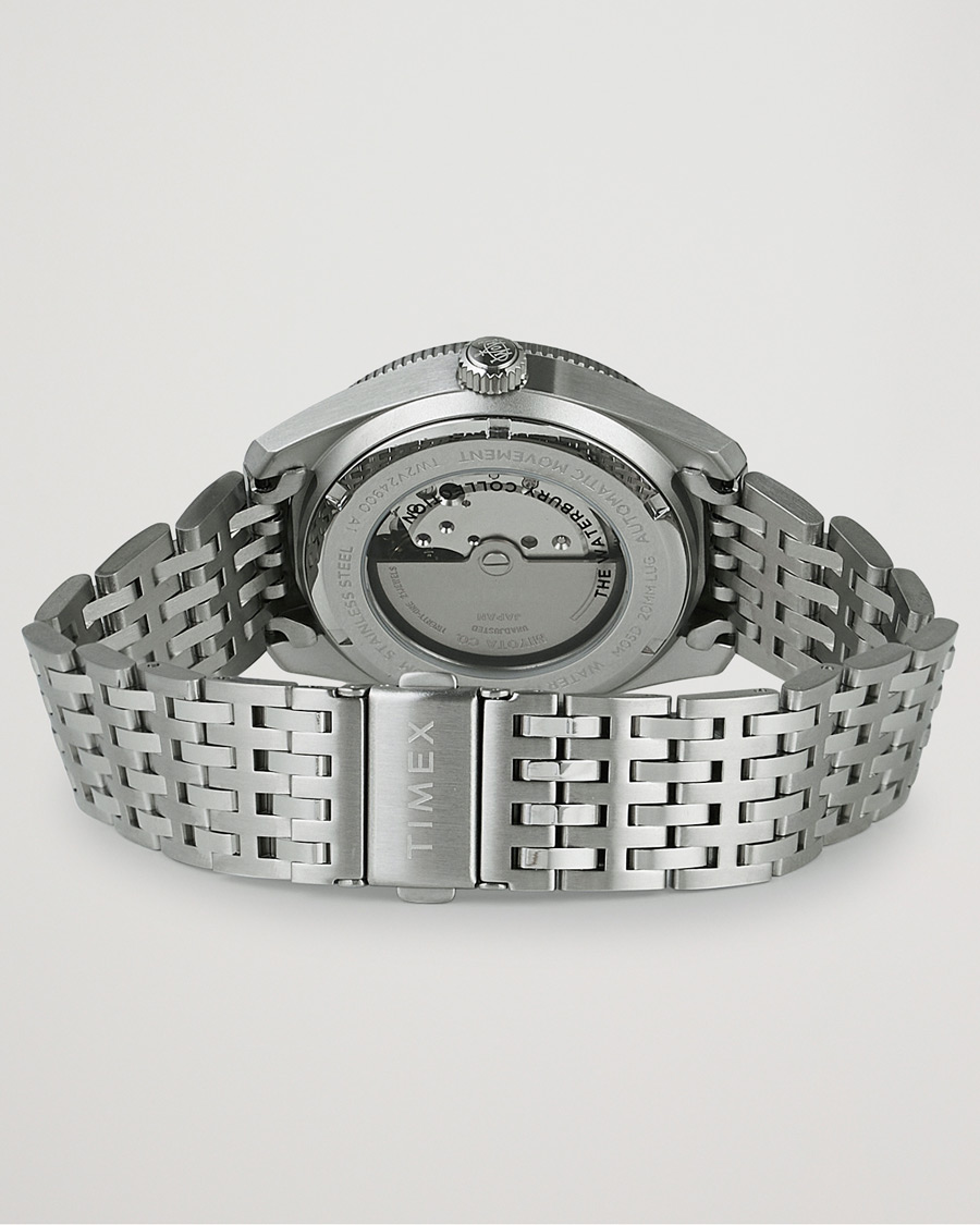 Mies | Timex Waterbury Diver Automatic 40mm Steel/Black Dial | Timex | Waterbury Diver Automatic 40mm Steel/Black Dial