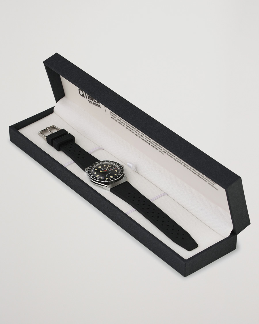 Mies | Timex Q Diver 38mm Rubber Strap Black | Timex | Q Diver 38mm Rubber Strap Black