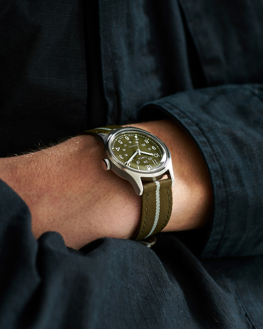 Mies | Tekstiiliranneke | Timex | MK1 Mechanical Watch 36mm Green