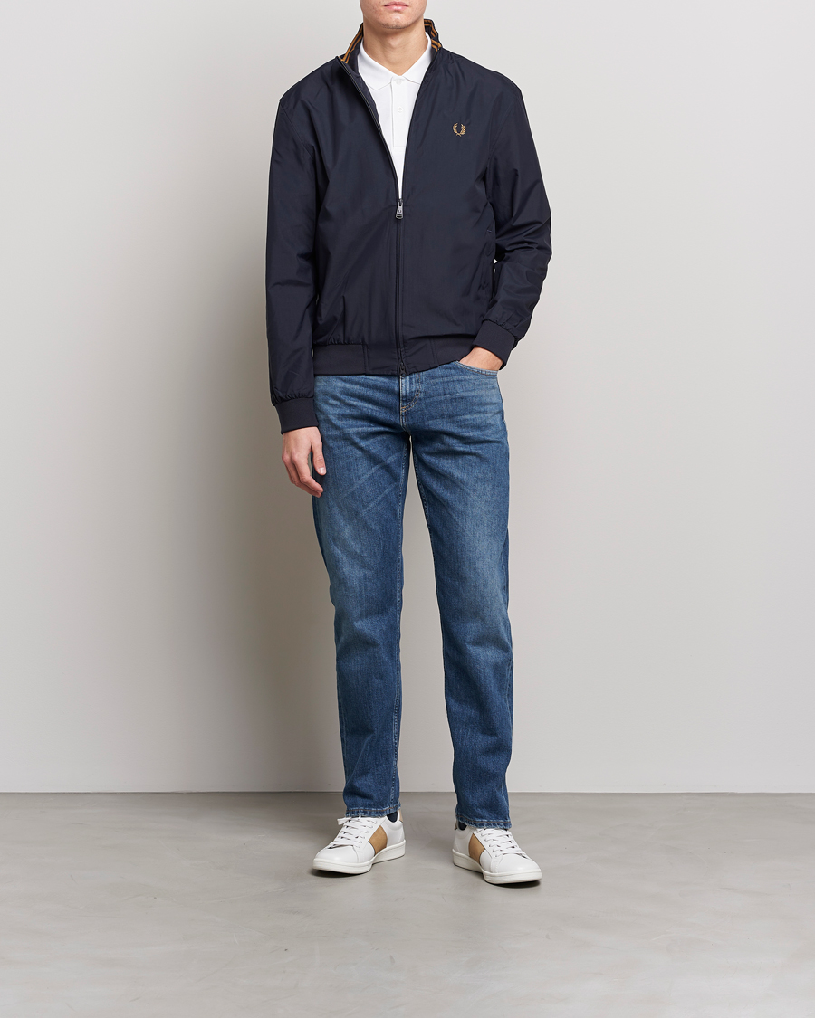 Mies | Takit | Fred Perry | Brentham Jacket Navy