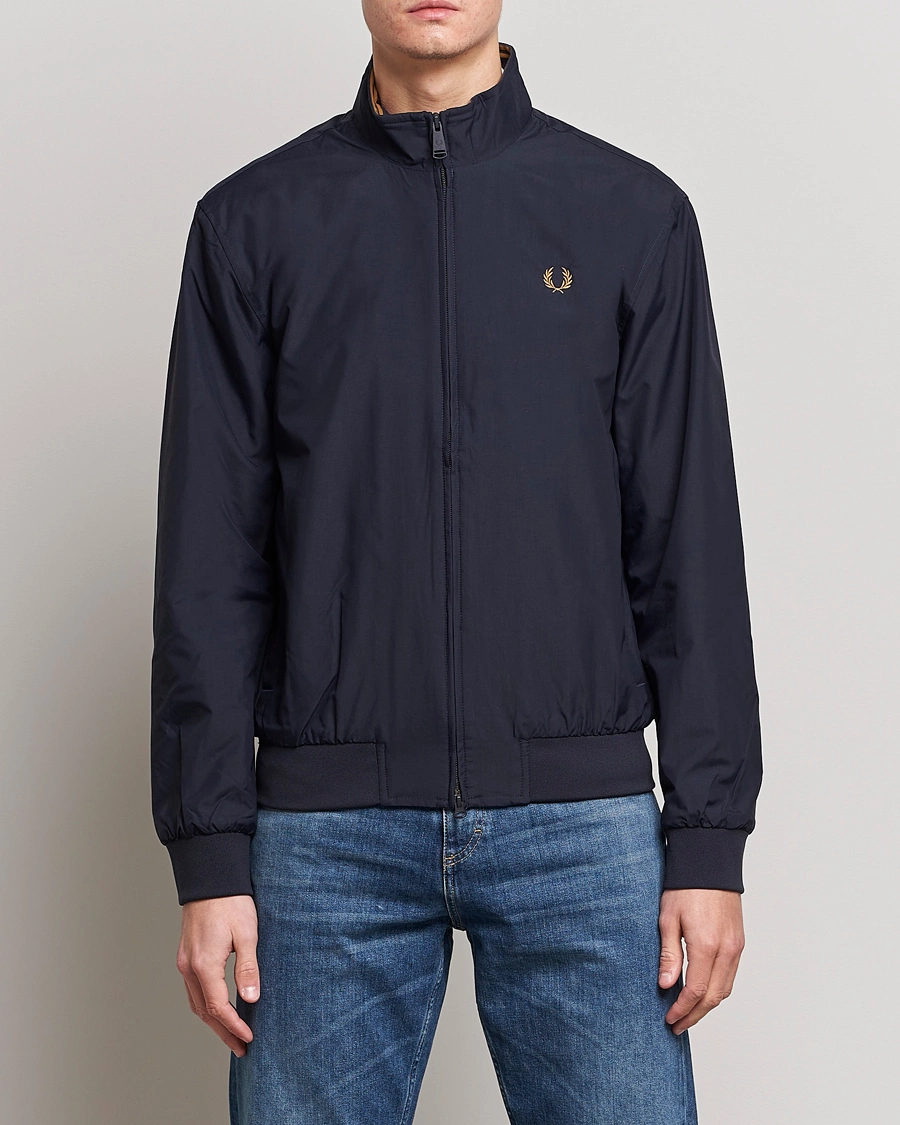 Mies |  | Fred Perry | Brentham Jacket Navy