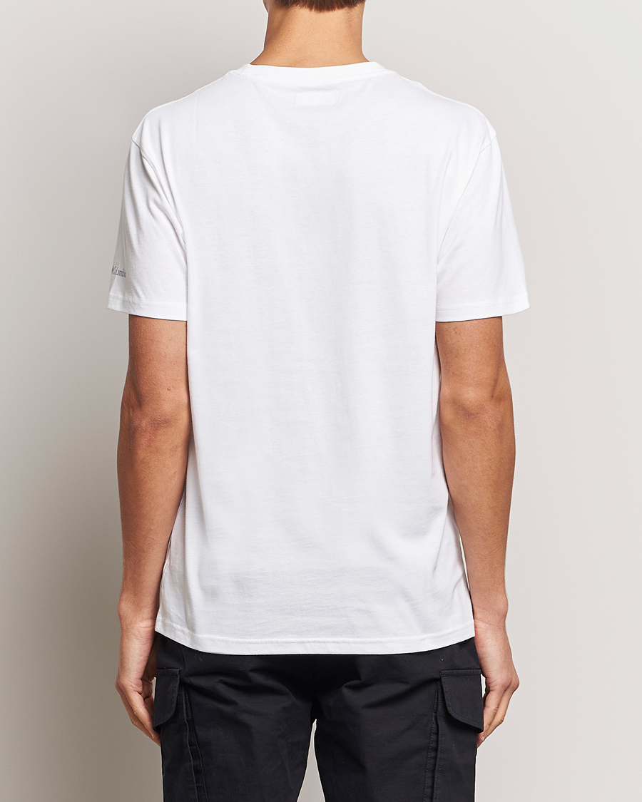 Mies | T-paidat | Columbia | Organic Cotton Basic Logo T-Shirt White