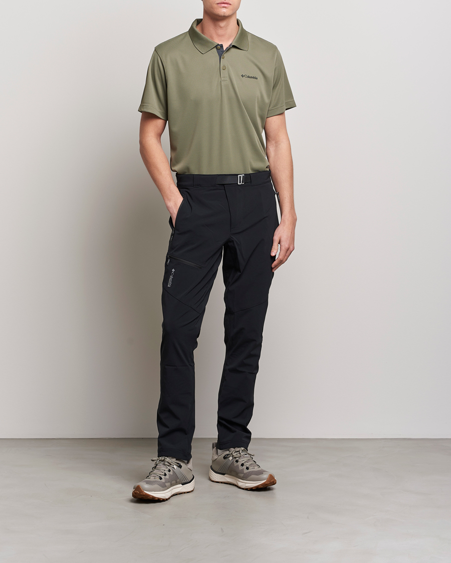 Mies | Pikeet | Columbia | Utilizer Function Polo Stone Green