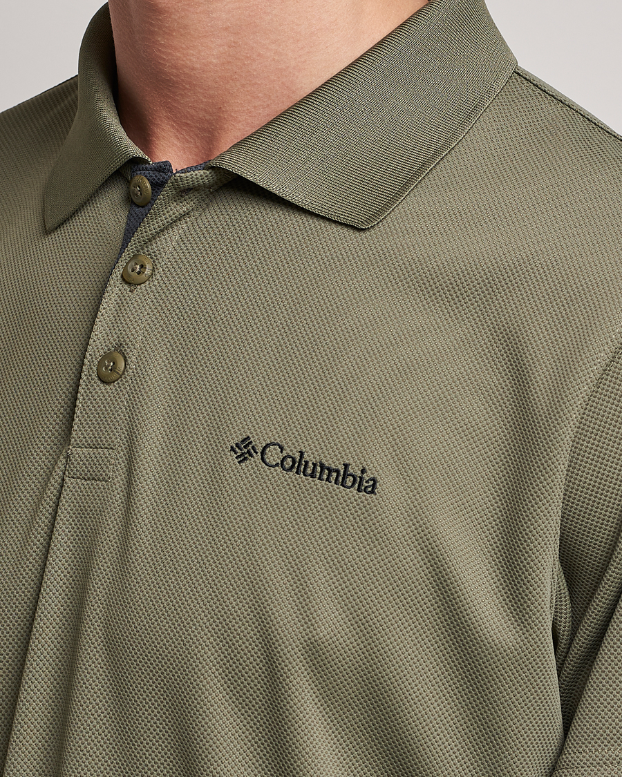 Mies | Pikeet | Columbia | Utilizer Function Polo Stone Green