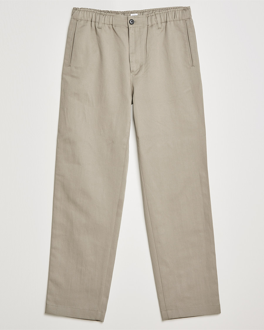 Mies | Housut | Filippa K | Odin Linen Trouser Light Taupe