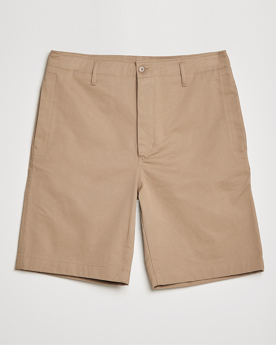 Mies | Shortsit | Filippa K | Flynn Cotton Shorts Dark Khaki