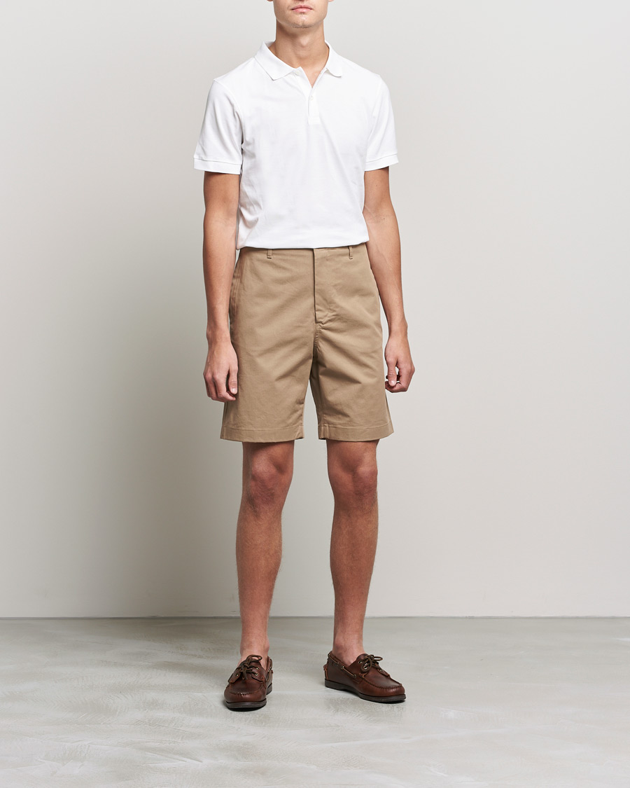 Mies | Filippa K | Filippa K | Flynn Cotton Shorts Dark Khaki