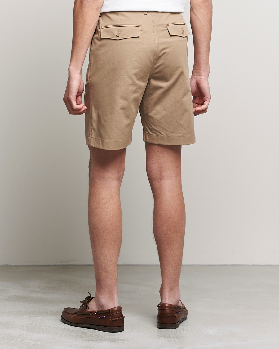 Mies | Shortsit | Filippa K | Flynn Cotton Shorts Dark Khaki