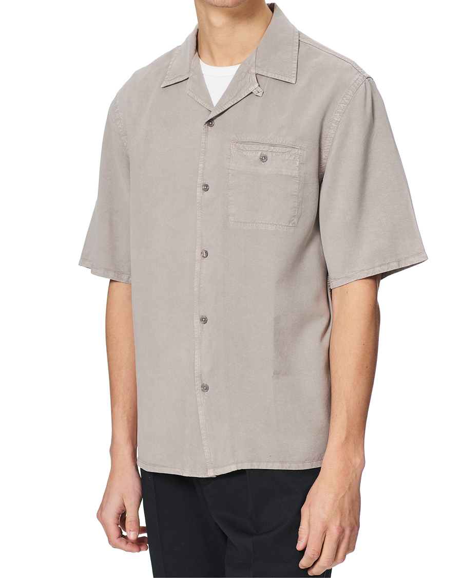Mies | Kauluspaidat | Filippa K | Charlie Tencel Shirt Light Taupe