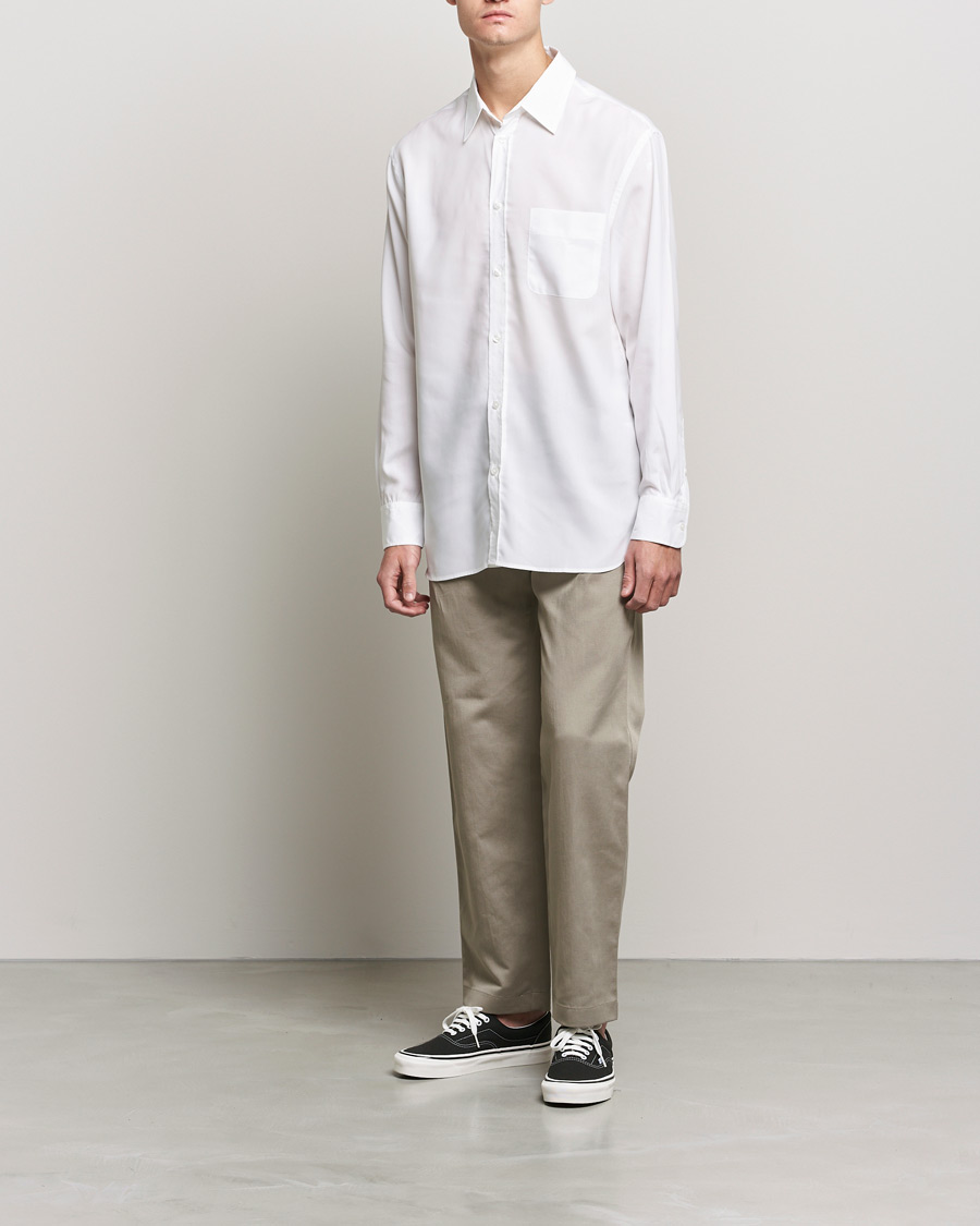 Mies | Rennot paidat | Filippa K | Noel Tencel Shirt White
