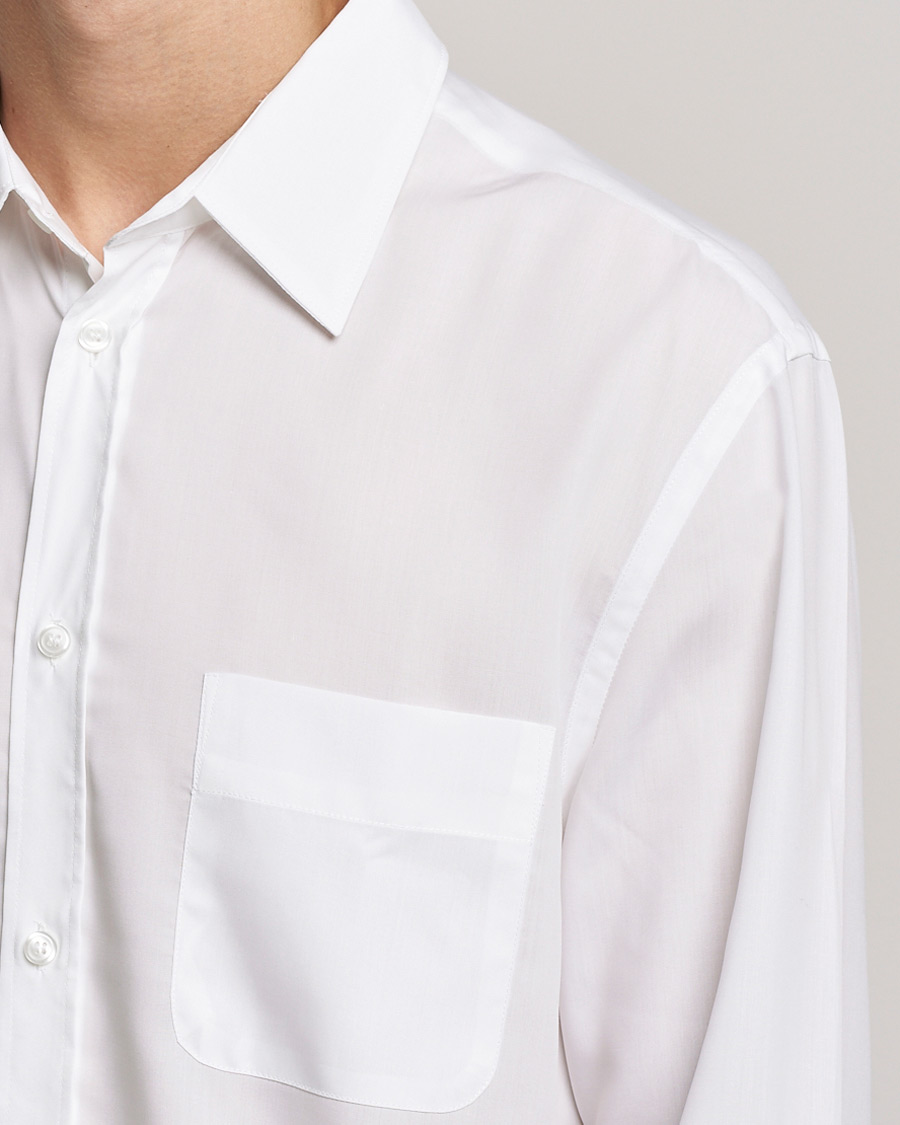 Mies | Kauluspaidat | Filippa K | Noel Tencel Shirt White