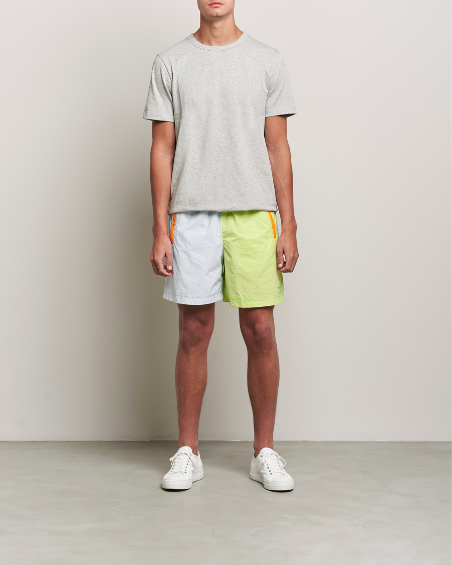 Mies | Kurenauha-shortsit | adidas Originals | Blocked Woven Shorts Blue/Yellow