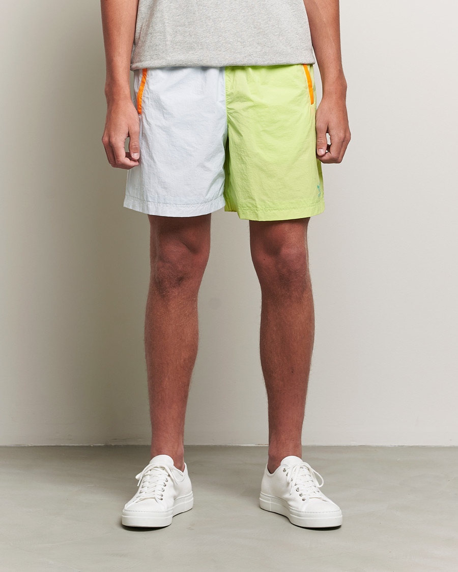 Mies | Shortsit | adidas Originals | Blocked Woven Shorts Blue/Yellow