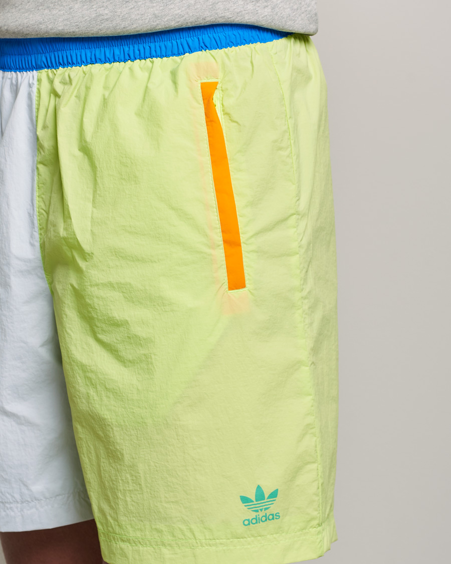 Mies | Shortsit | adidas Originals | Blocked Woven Shorts Blue/Yellow