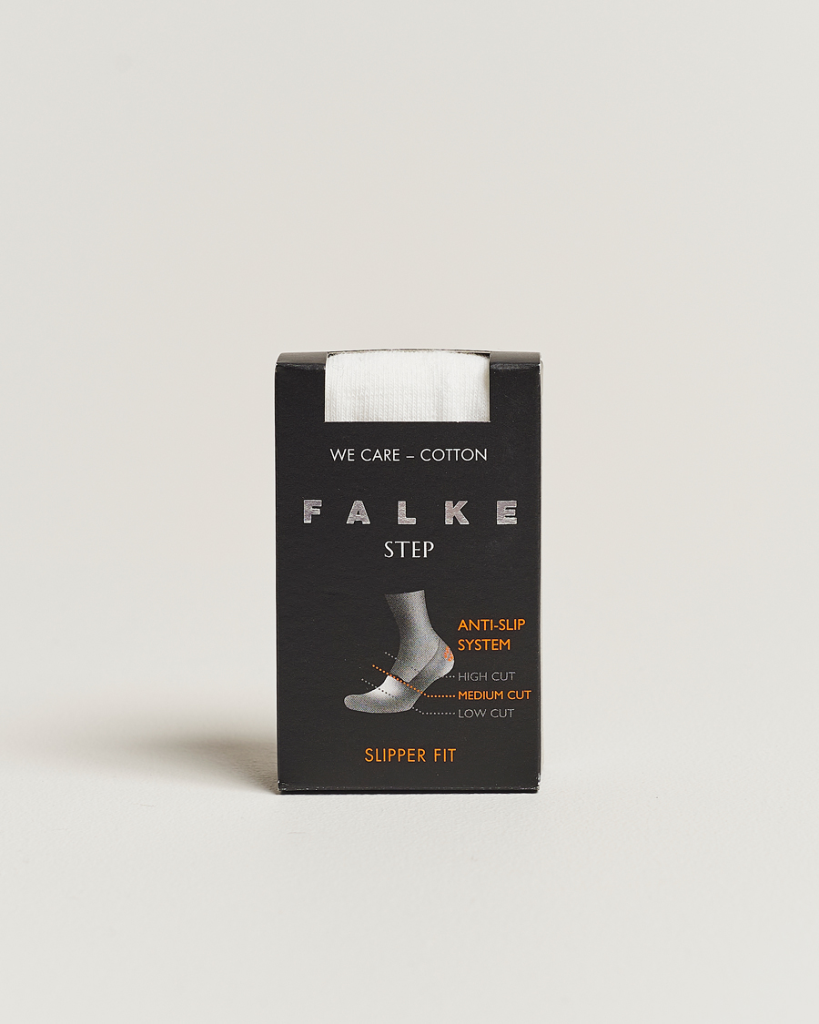 Miehet |  | Falke | Step In Box Loafer Sock White