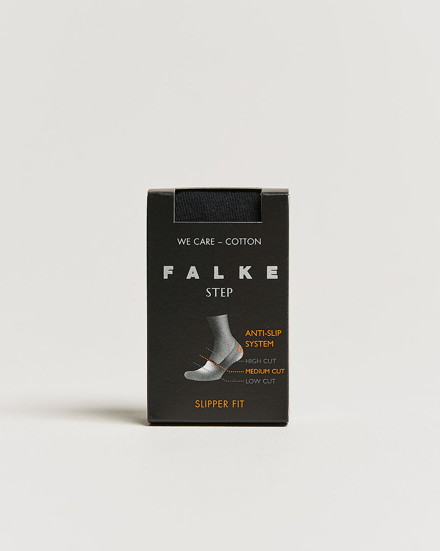 Mies | Alusvaatteet | Falke | Step In Box Loafer Sock Black