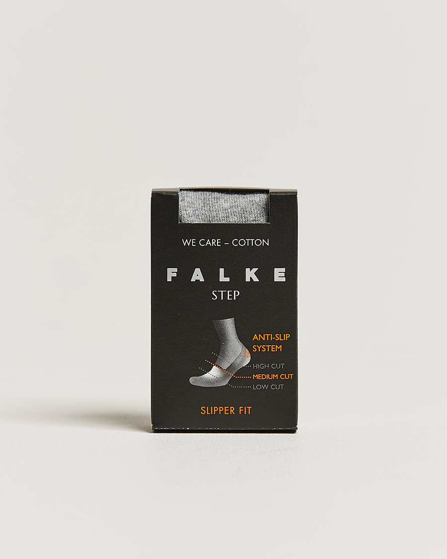 Mies | Alusvaatteet | Falke | Step In Box Loafer Sock Grey
