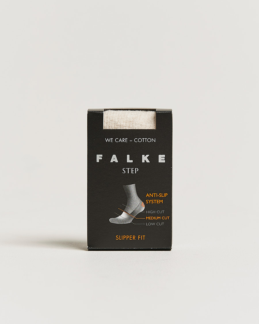Mies |  | Falke | Step In Box Loafer Sock Nature