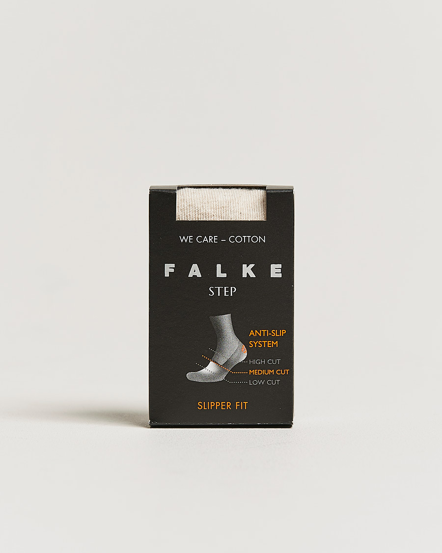 Mies | Alusvaatteet | Falke | Step In Box Loafer Sock Sand Melange