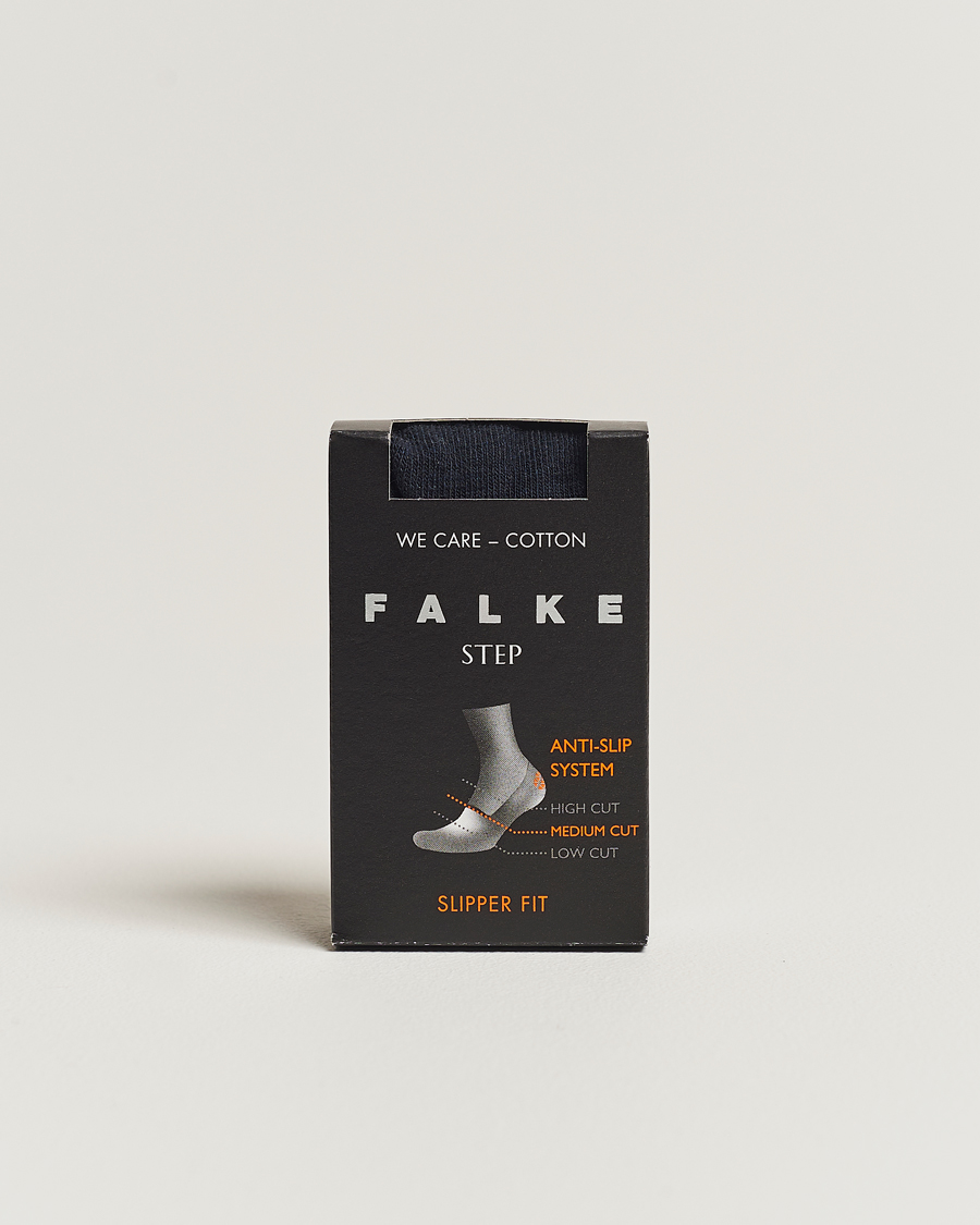 Miehet |  | Falke | Step In Box Loafer Sock Navy