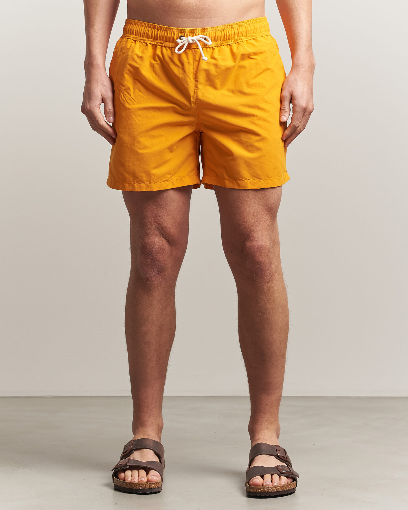 Mies | Uimahousut | Ripa Ripa | Plain Swimshorts Yellow