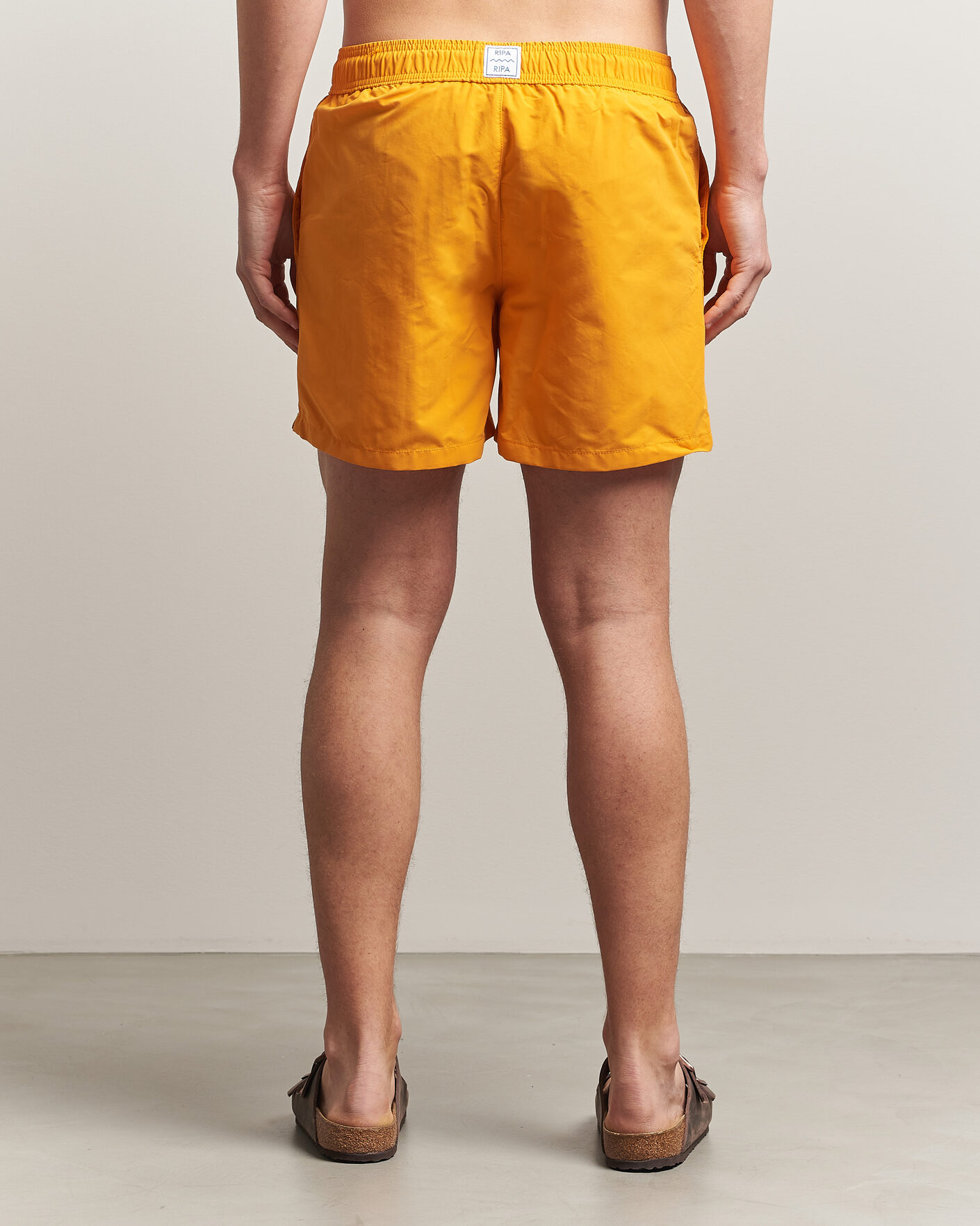 Mies | Uimahousut | Ripa Ripa | Plain Swimshorts Yellow