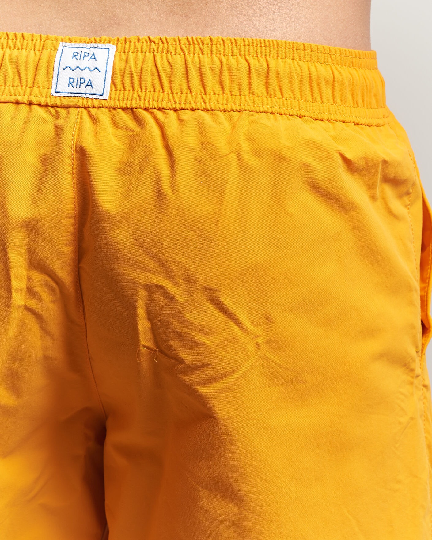 Mies | Uimahousut | Ripa Ripa | Plain Swimshorts Yellow