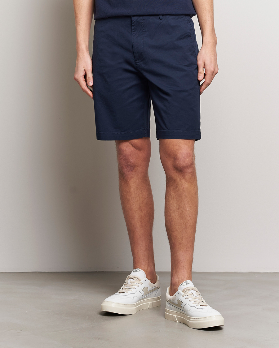 Mies | Shortsit | Dockers | Cotton Stretch Twill Chino Shorts Navy Blazer