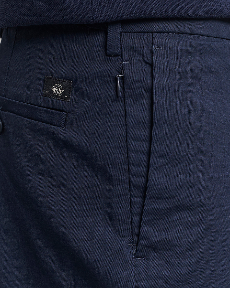 Mies | Shortsit | Dockers | Cotton Stretch Twill Chino Shorts Navy Blazer