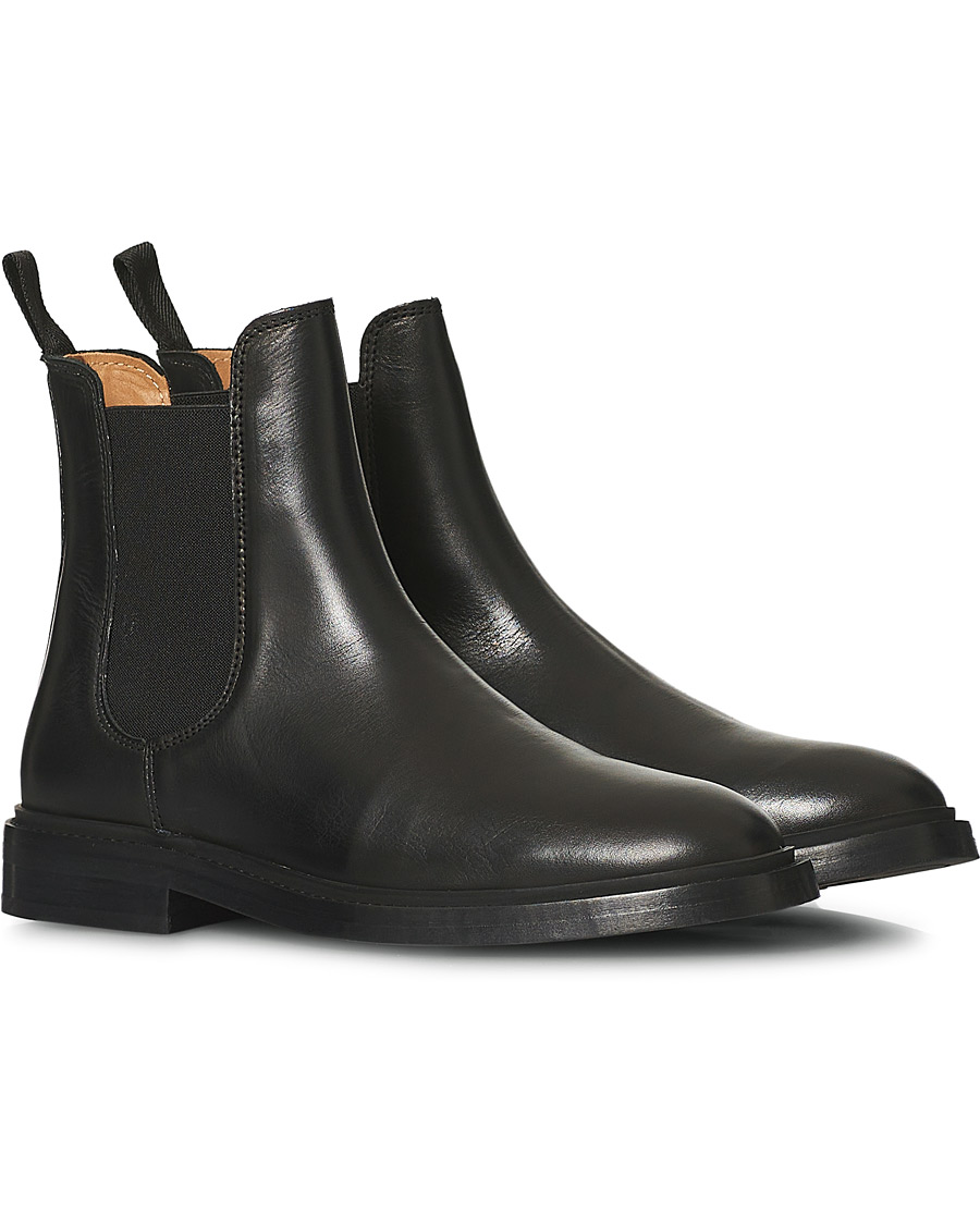 Miehet | Talvikengät | A Day's March | Leather Chelsea Boot Black