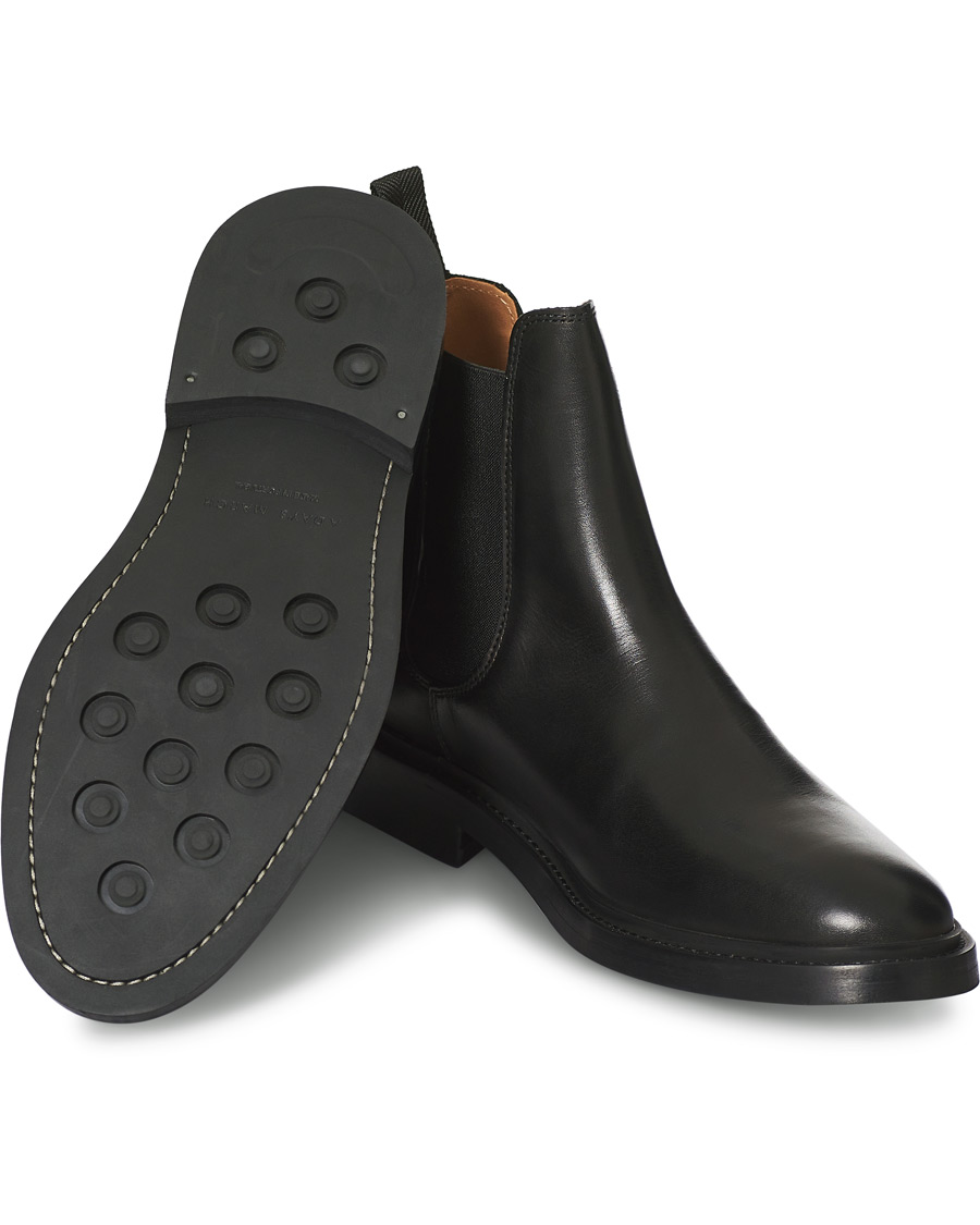 Mies | Nilkkurit | A Day's March | Leather Chelsea Boot Black