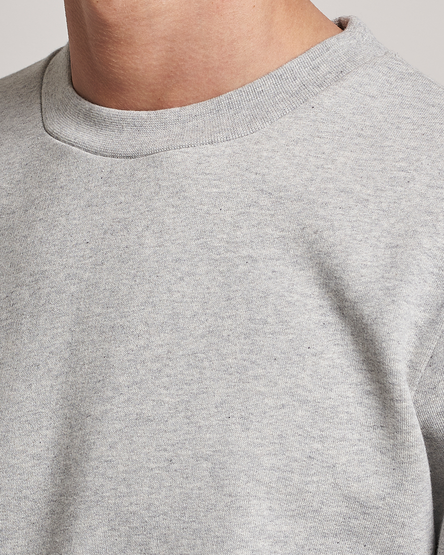 Mies | Puserot | A Day's March | Shaw Sturdy Fleece Sweatshirt Grey