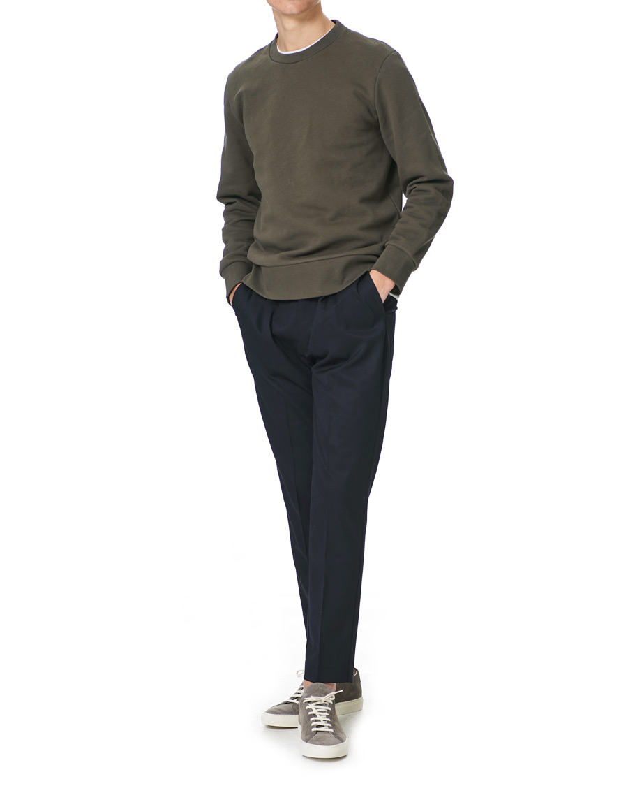 Mies | Puserot | A Day's March | Shaw Sturdy Fleece Sweatshirt Olive