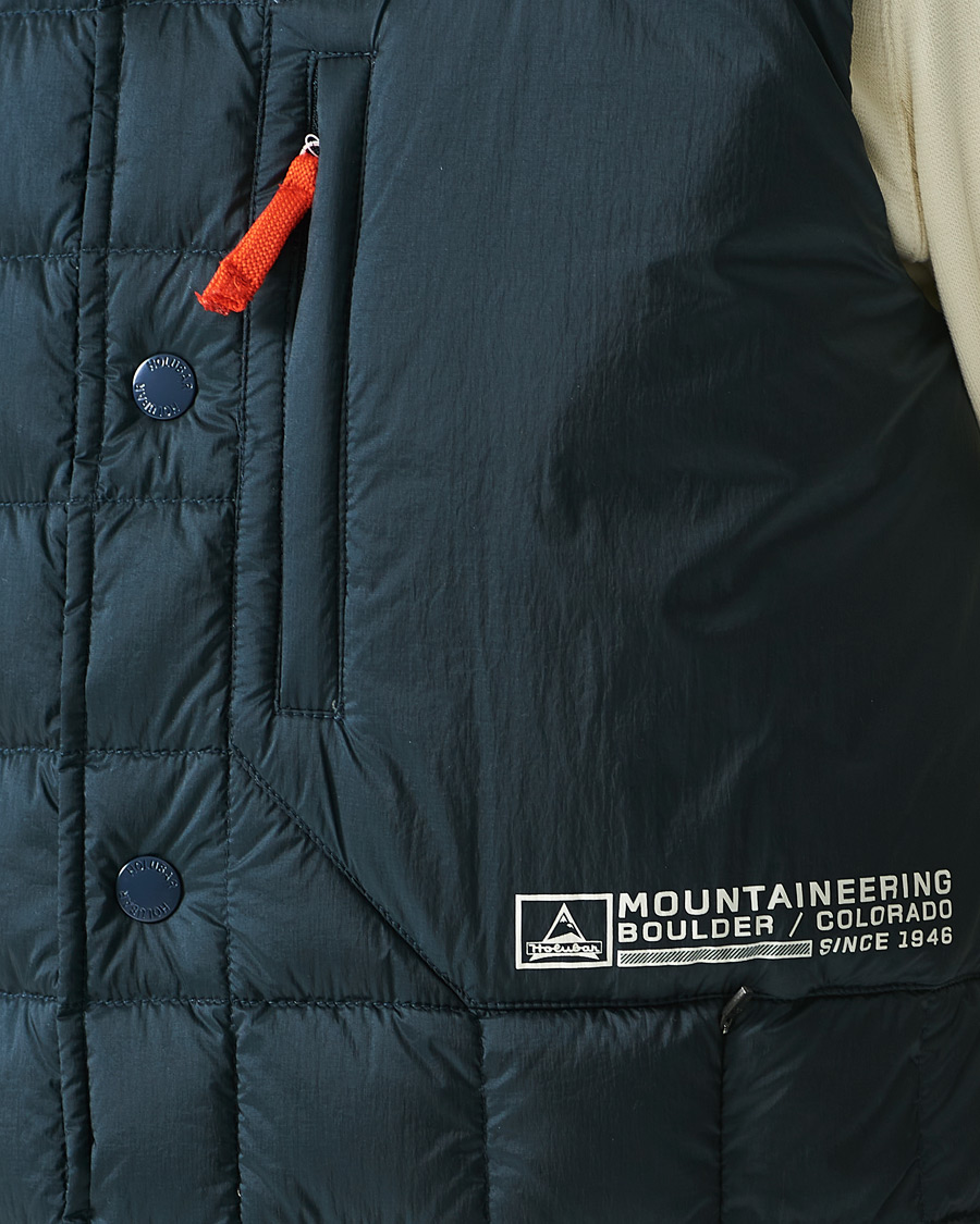 Mies | Takit | Holubar | Hudson Padded Nylon Vest Navy