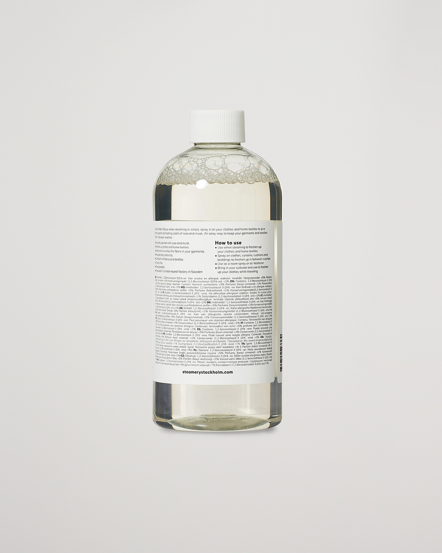 Mies | Vaatehuolto | Steamery | Fabric Spray Rose & Musk 500ml