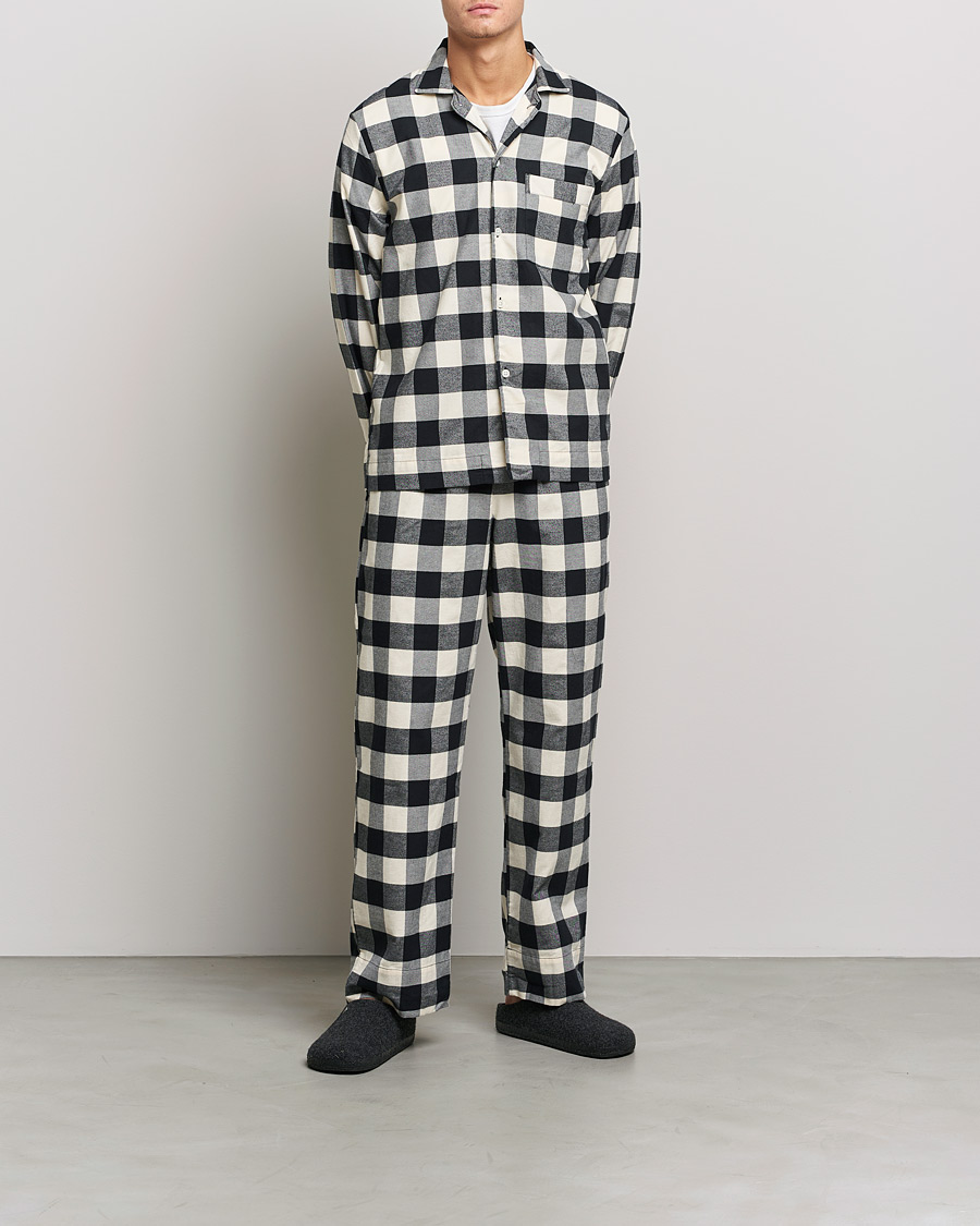 Mies | Yöpuvut ja kylpytakit | Tekla | Pyjama Pants Black Gingham