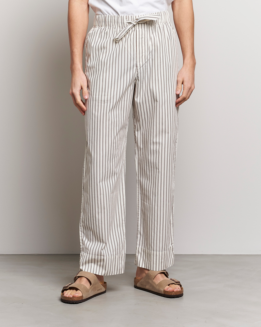 Mies | Yöpuvut ja kylpytakit | Tekla | Poplin Pyjama Pants Hopper Stripes
