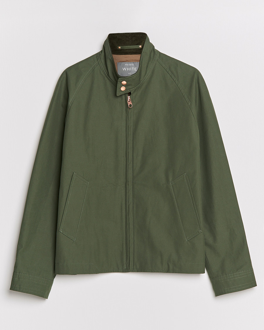 Mies | Takit | Private White V.C. | Ventile Harrington Jacket 3.0 Olive