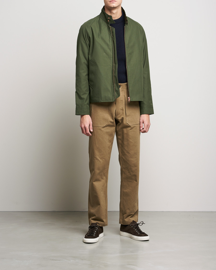 Mies | Takit | Private White V.C. | Ventile Harrington Jacket 3.0 Olive