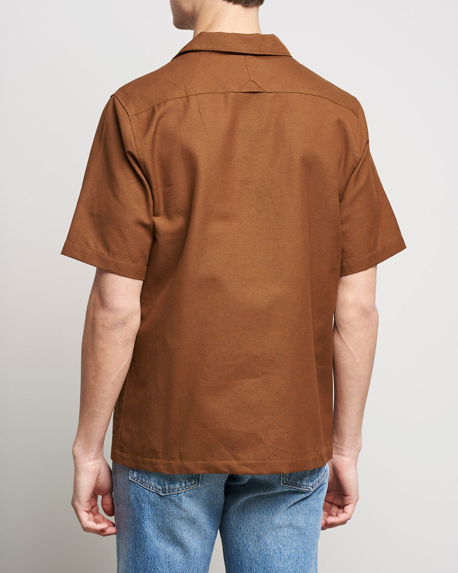 Mies | Kauluspaidat | Private White V.C. | 3 Pocket Cruiser Shirt Cinnamon