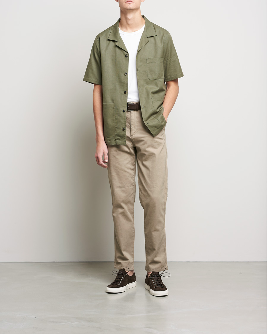 Mies | Kauluspaidat | Private White V.C. | 3 Pocket Cruiser Shirt Olive