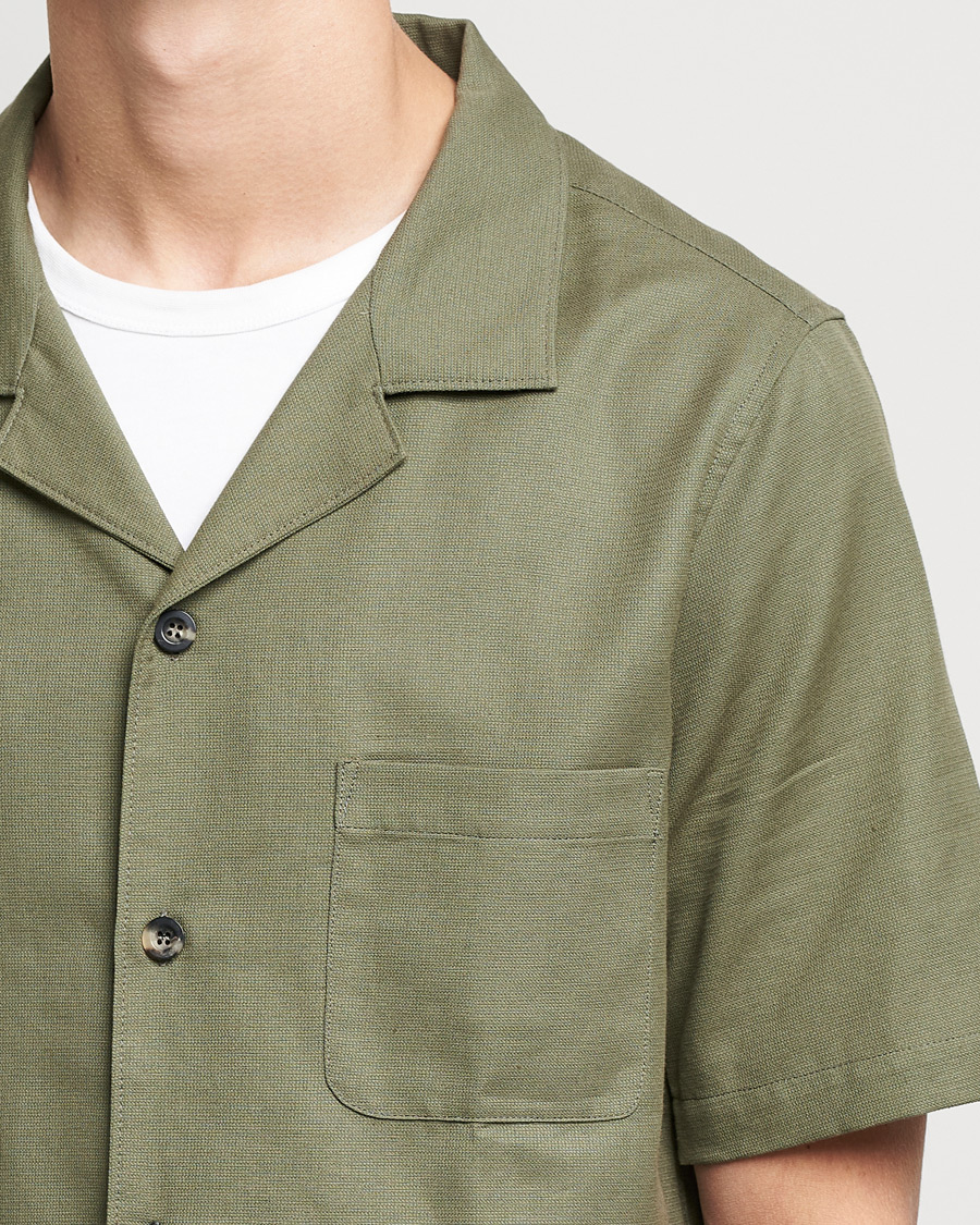 Mies | Kauluspaidat | Private White V.C. | 3 Pocket Cruiser Shirt Olive