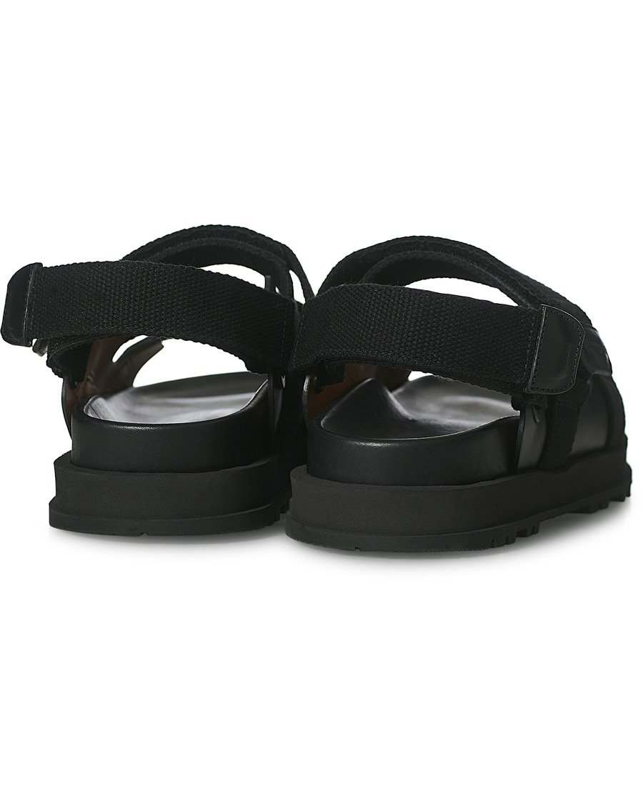 Mies | Buttero Pier Leather Sandal Black | Buttero | Pier Leather Sandal Black