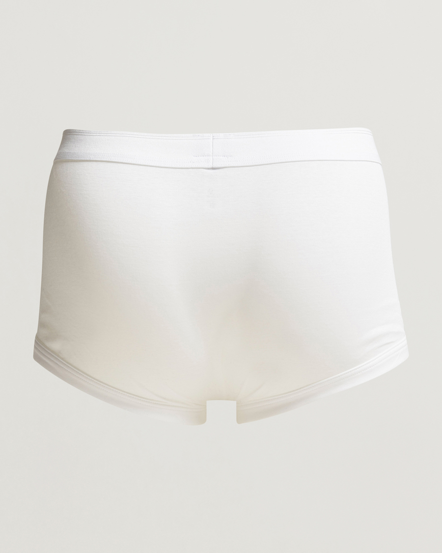 Mies | Alusvaatteet | Zimmerli of Switzerland | Mercerized Cotton Boxer Briefs White