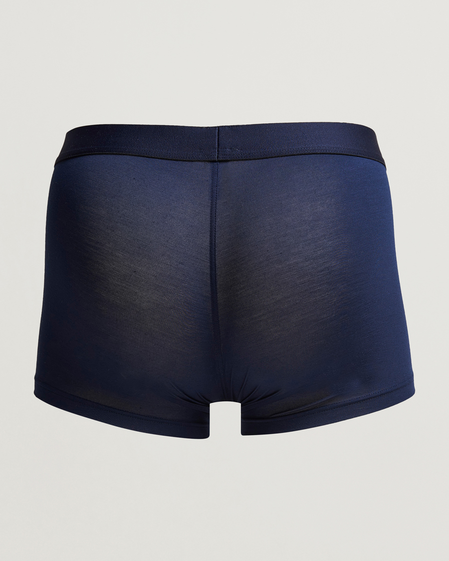 Mies | Alusvaatteet | Zimmerli of Switzerland | Micro Modal Boxer Briefs Navy